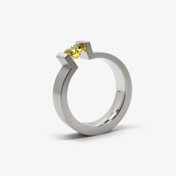 HIGH END "C" PLATINUM + YELLOW DIAMOND