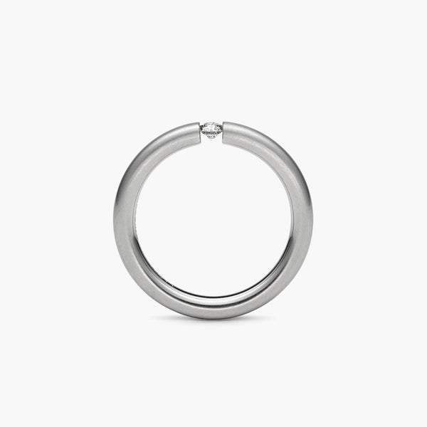 ROUND "S" TENSION ENGAGEMENT RING