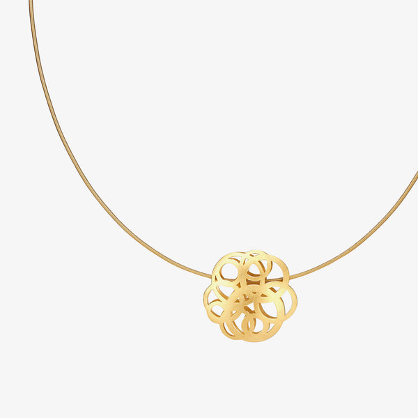 ROSEUM PENDANT - YELLOW GOLD