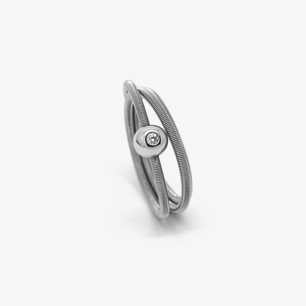COLETTE RING 2  - PLATINUM + DIAMOND