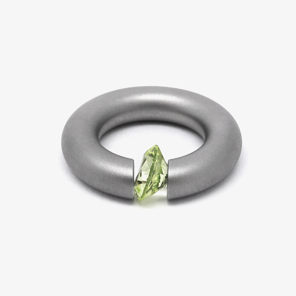 HIGH NOON TENSION RING - CHRYSOLITH
