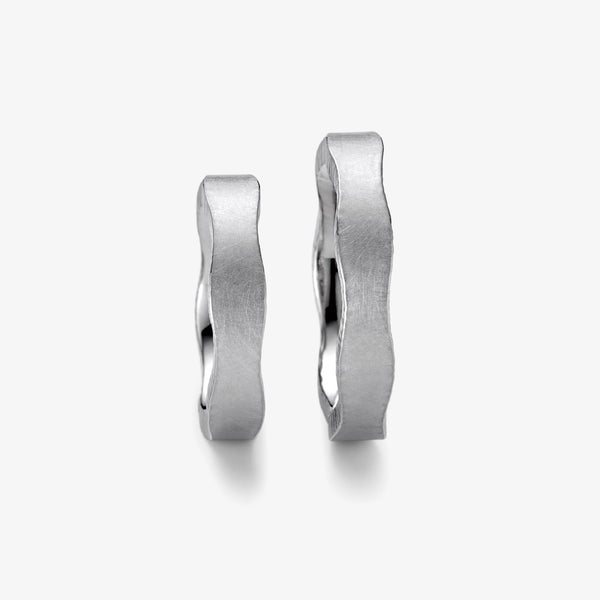FLOWER WEDDING RING - GREY