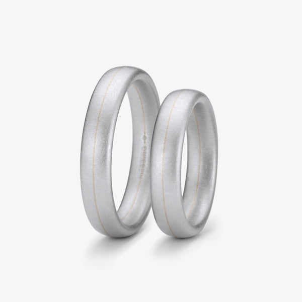 SOUL WEDDING RING - PLATINUM