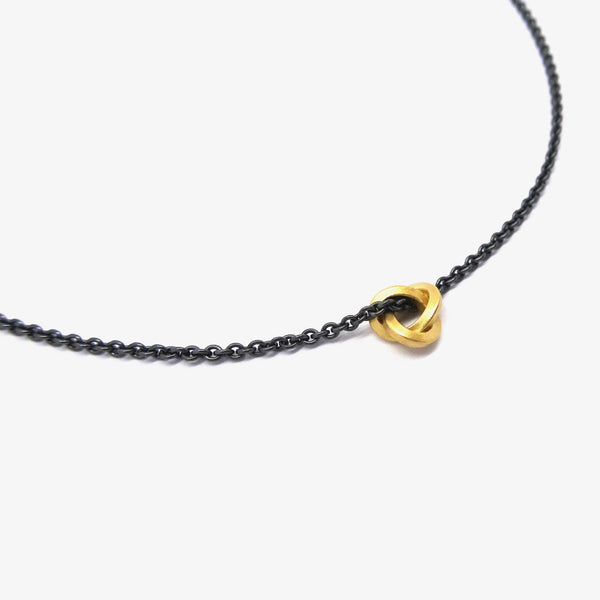 KNOT PENDANT - YELLOW GOLD - #416