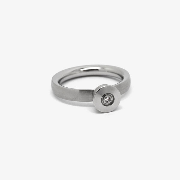 DIAMOND CYLINDER RING
