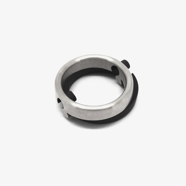 GEMINI RING - BICOLOUR  - OVAL 9