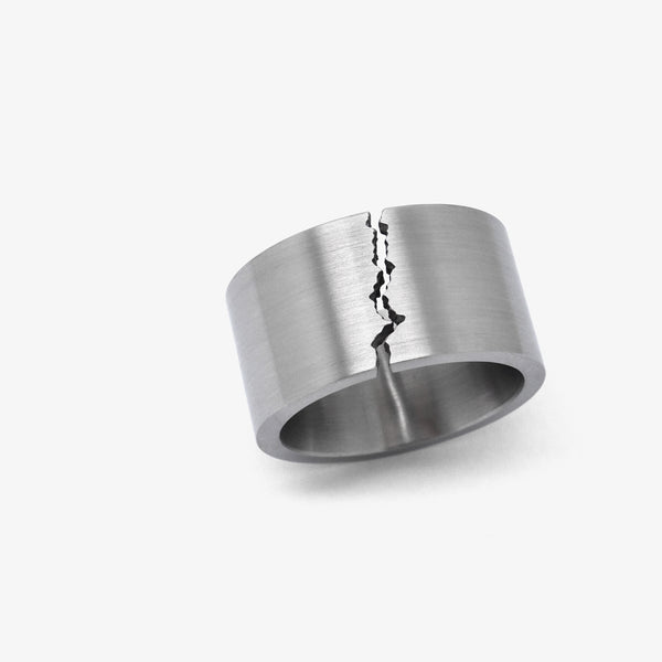 CRACKLE RING - 13MM - STEEL