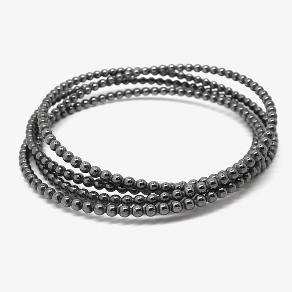 LAS BANGLE 4 - SILVER OXIDISED