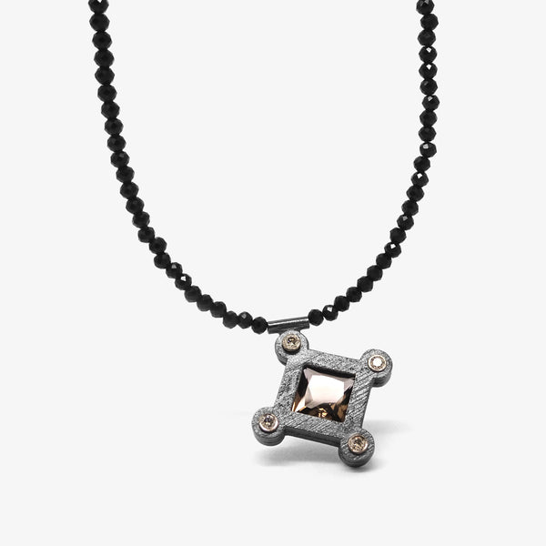 SMOKY QUARTZ URSA NECKLET